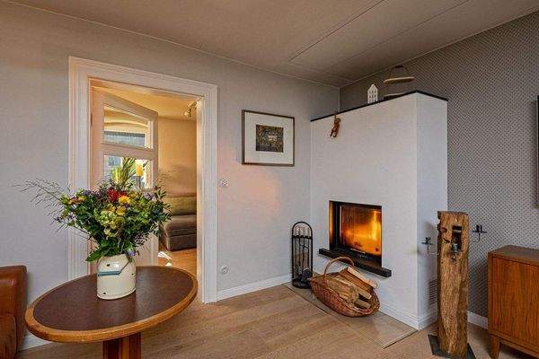 Kamin im Wohnzimmer OG