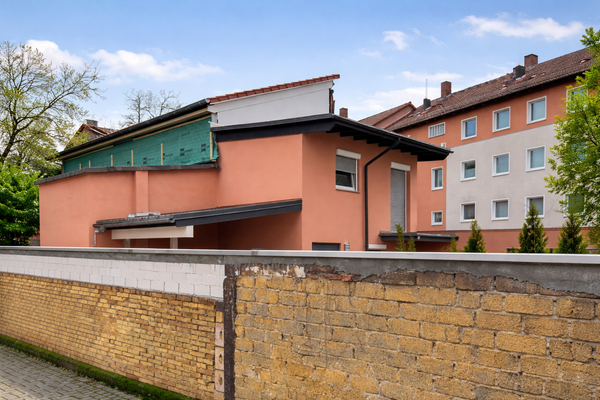 Beispiel Ausbau Hinterhaus Nachbar