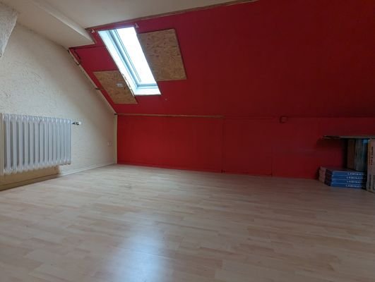 Ausgebauter Dachboden