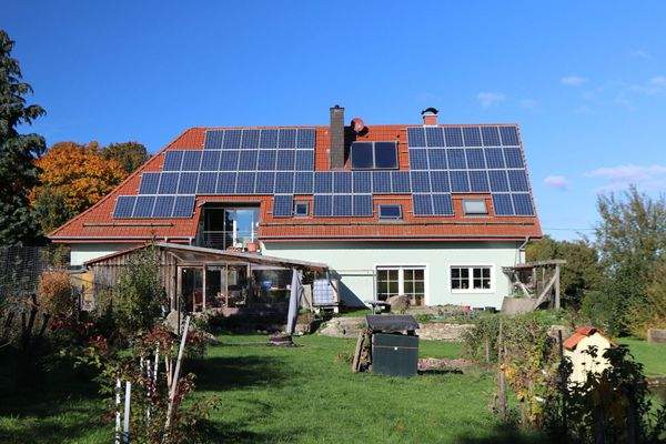 großes Gartengrundstück