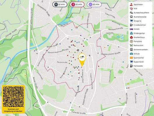 Interaktiver Lageplan