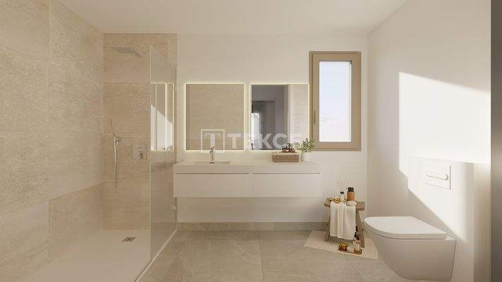 Apartments with Gardens and Pools in Mijas Spain