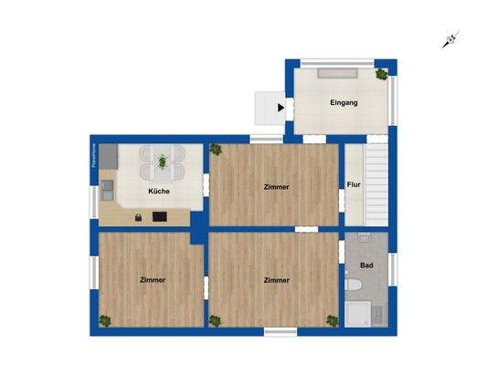 Grundriss Erdgeschoss