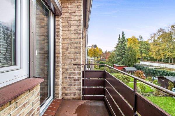 Balkon im Obergeschoss