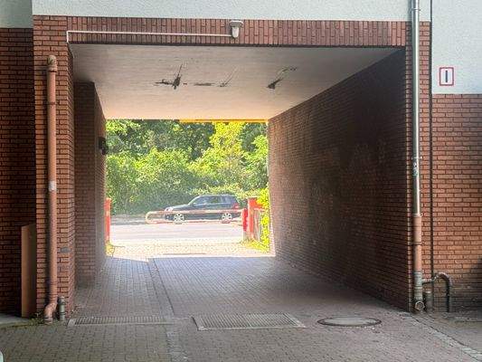 Zufahrt über Schranke