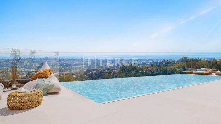 Villas with Smart Home System and Ocean View in Benahavis