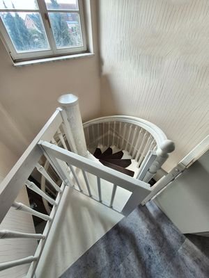 Wendeltreppe Küche