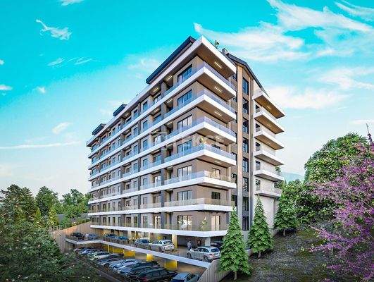 Forest-View Apartments in a Complex in Çankaya Ankara