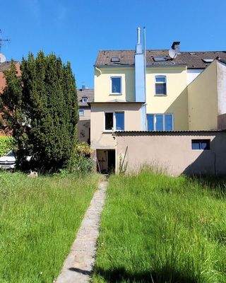 Rückansicht aus dem Garten