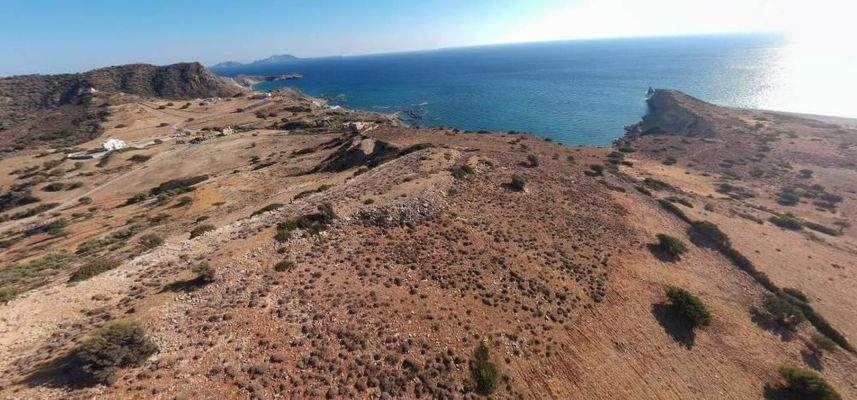 Kreta, Triopetra: Grundstück am Meer in unberührter Gegend zu verkaufen