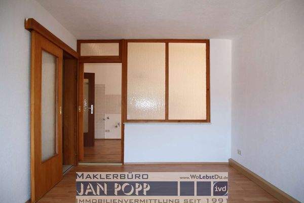 Schlafzimmer-Dusche-Küchenbereich