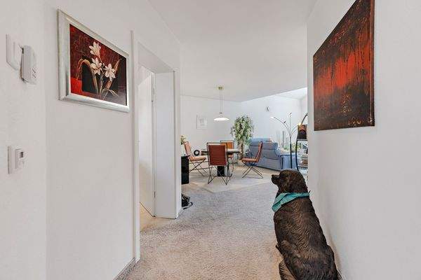 Blick Richtung Wohnzimmer