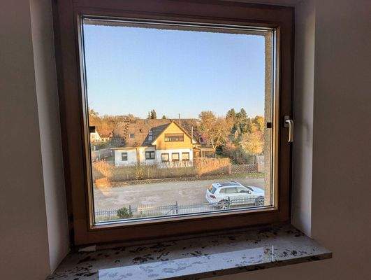 Blick aus dem Fenster