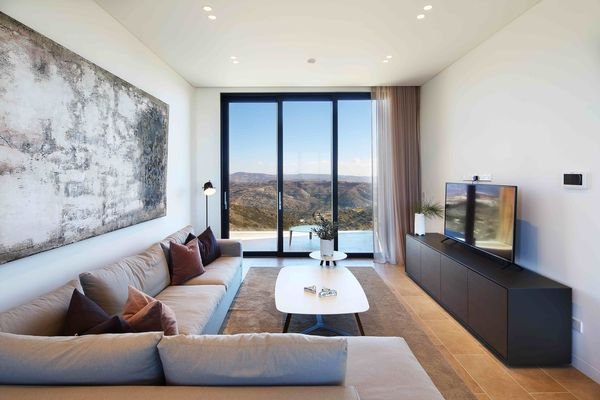 Living area with view