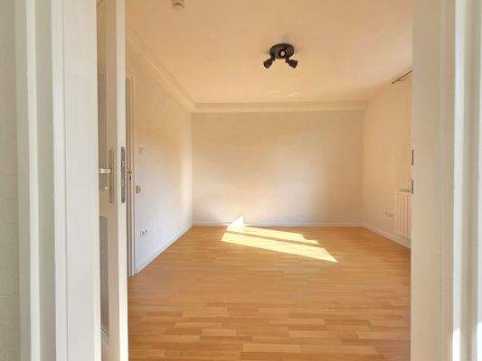 Blick vom Schlafbereich