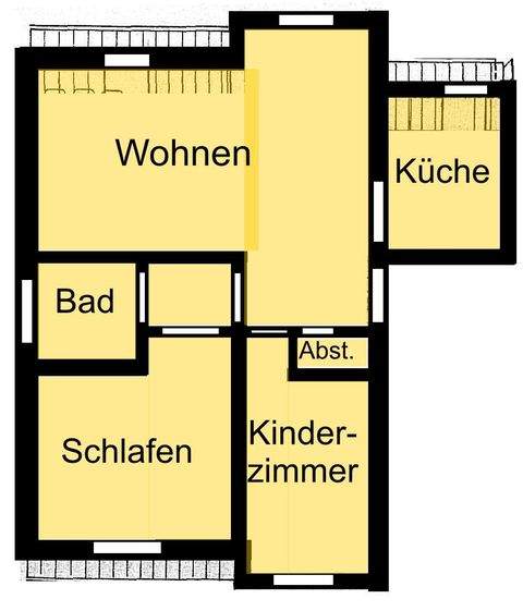 Nöbdenitz Wohnungen, Nöbdenitz Wohnung mieten