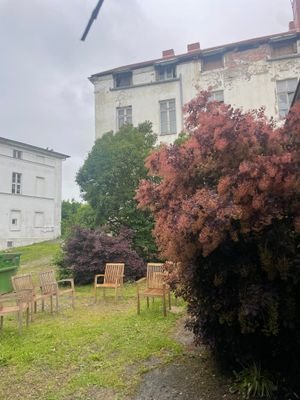 Gebäudehinteransicht
