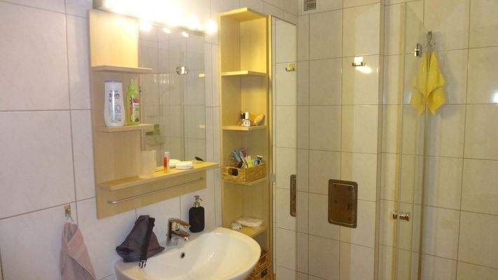 Bad mit Dusche und WC EG