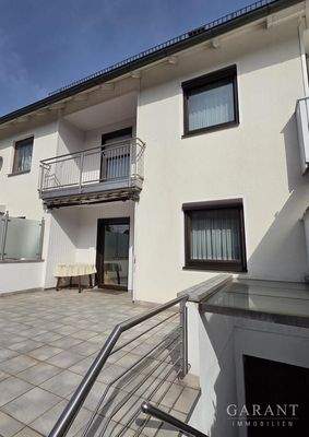 Garten- und Terrassenansicht