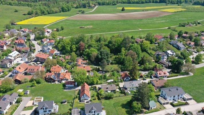 Überm Haus in Richtung Osten