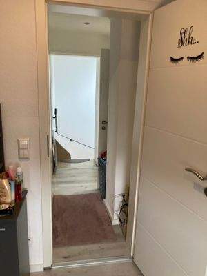 Flur im Dachgeschoß ...