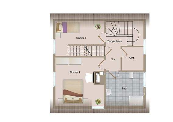 Grundriss Dachgeschoss