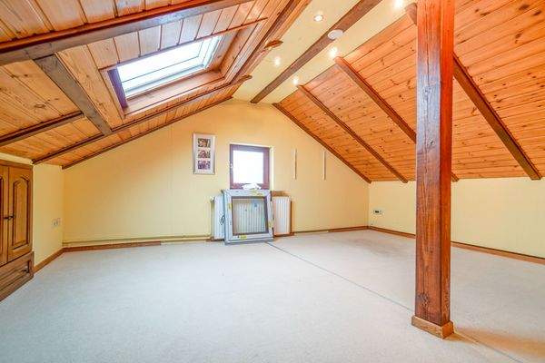 Ausgebauter Dachboden