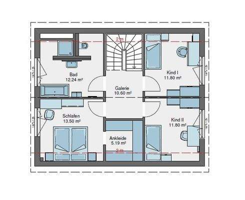 Grundriss Dachgeschoss