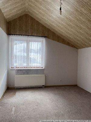 Schlafzimmer - Reihenendhaus in Schlottwitz