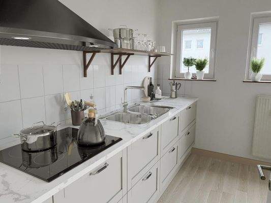 Beispiel Küche möbliert