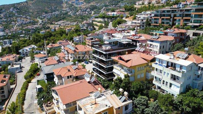 Ready-to-Move Sea-View Flats in a Complex with Pool in Alanya