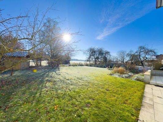 Herrliche Südausrichtung