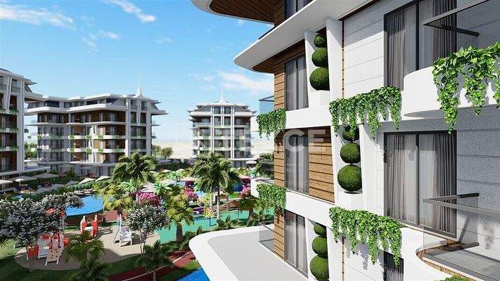 Luxury Apartments for Sale in Oba Alanya with Hotel Concept