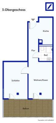 Grundriss unmöbliert