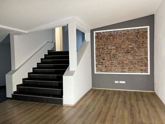 Treppenaufgang zum EIngang