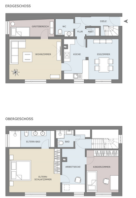 Grundriss Umbauidee Variante 1