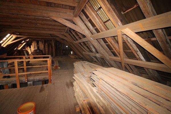 Dachboden Scheune