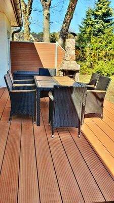 Terrasse Nachaufnahme