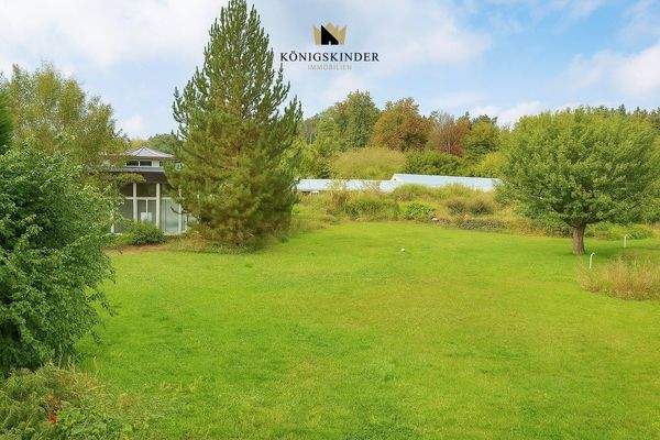 ...mit Aussicht vor der Haustüre...