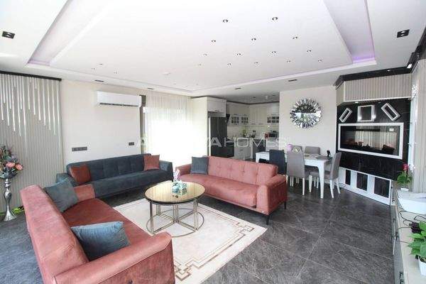 Furnished Duplex House with Pool in Belek Antalya