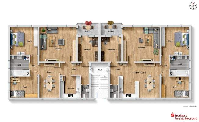 Grundriss 2. Obergeschoss