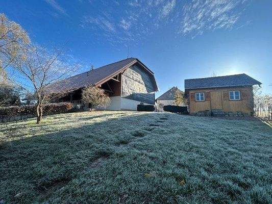 Gartenhaus für Pausen