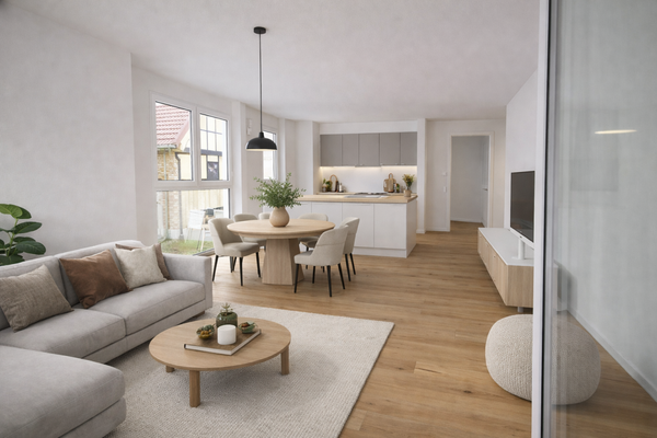 Wohnung 4 - Bsp. eingerichtet