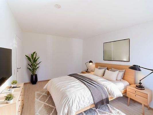 Schlafzimmer - Staging