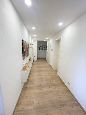 Flur zu den Schlafräumen