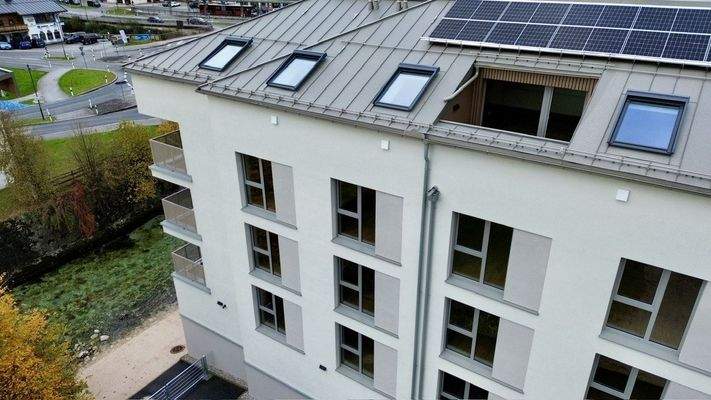 Durchdachter Baukörper