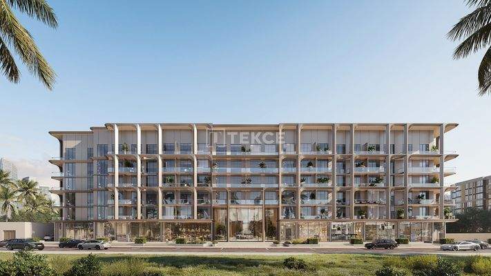 Art Deco Design Apartments with Lagoon Pool in Arjan Dubai