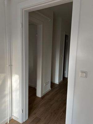 Helle Wohnungseingang