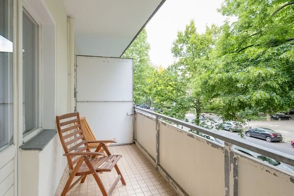 Balkon mit Ostausrichtung