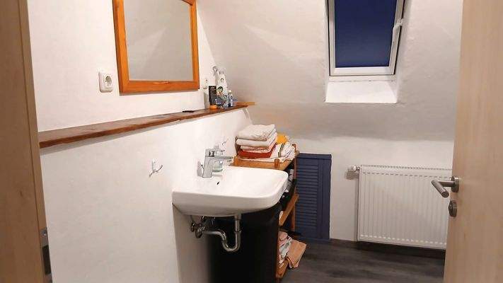 Neues Duschbad im DG Betreiberwohnung